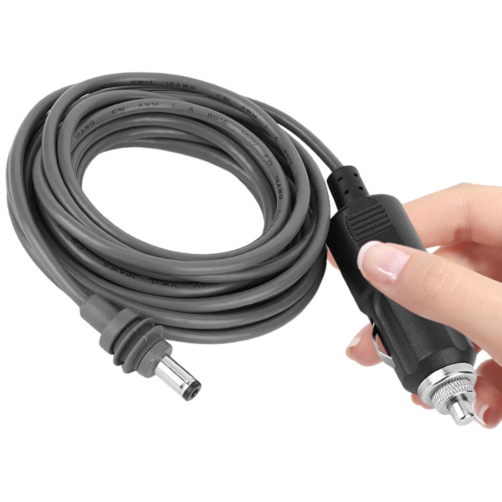 Для Starlink MINI Кабель DC Автомобильное зарядное устройство Автомобильный источник питания 12В-24В Адаптер интерфейса прикуривателя 18AWG Водонепроницаемый