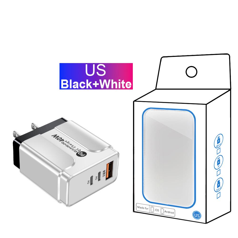 Universal Power Adapter Charger with 1 USB + 2 USB-C Ports, Compatible with US, EU, UK, AU Specifications