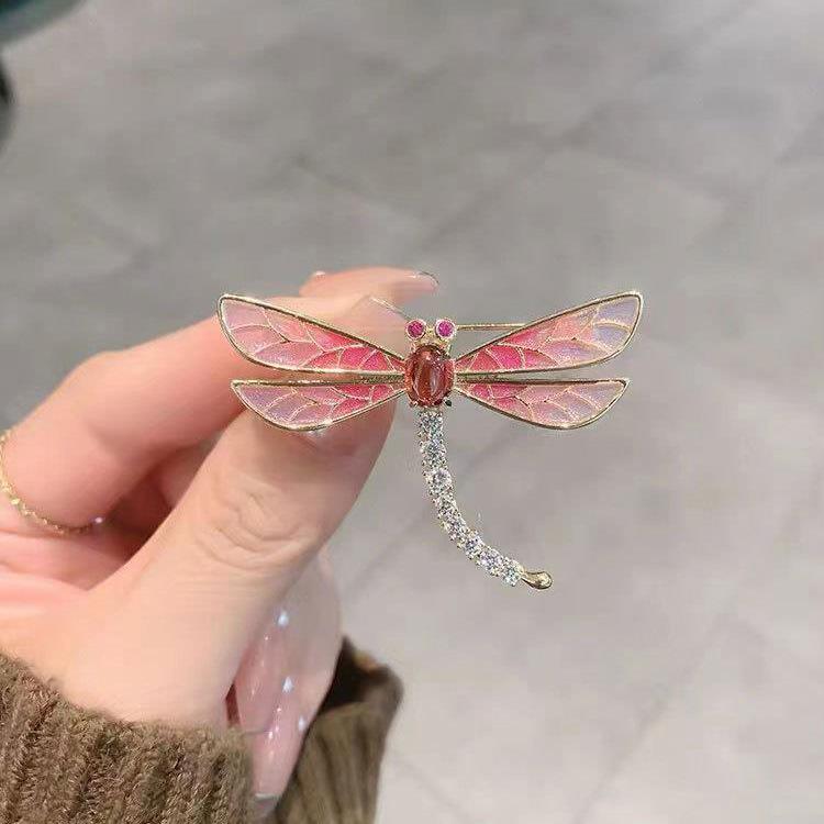 Элегантная китайская ретро эмалевая брошь Феникс и Бабочка для женщин