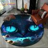 3D Мистический Солнце Луна Таро Мандала Магический Круглый Ковер Коврик для Гостиной Спальни Детской Игровой Комнаты Декор, Коврик для Зоны Питомцев Нескользящий