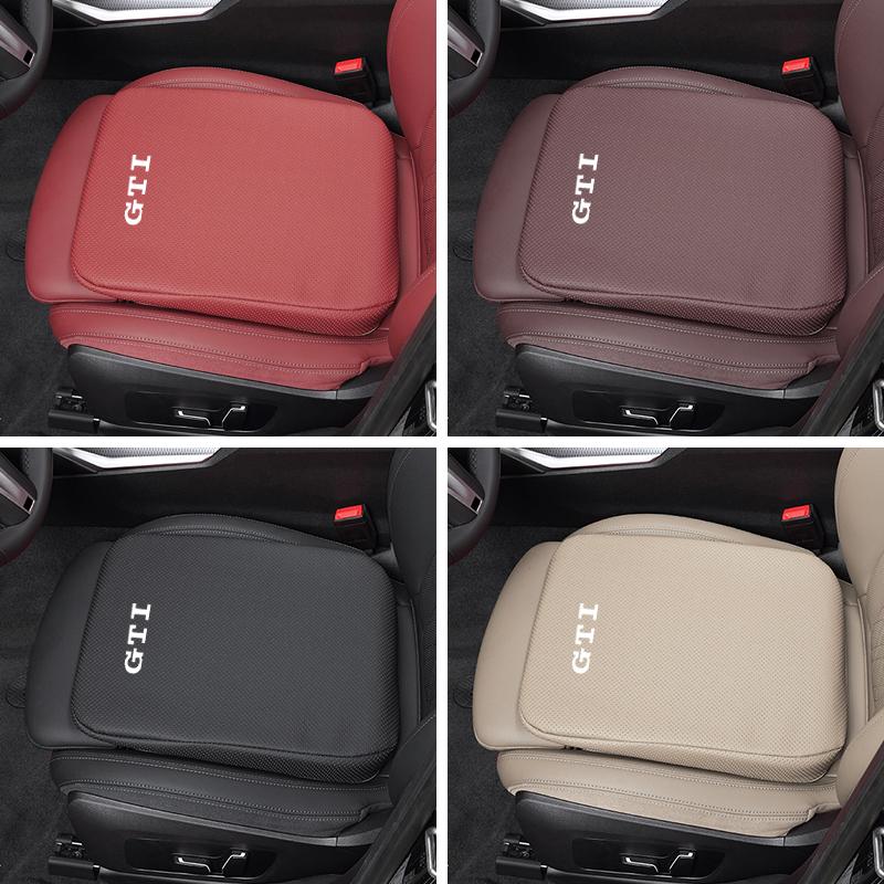hijk1 Car Seat Cushion Height Increasing Cushion Accessories For VW GTI Polo Golf Passat Tiguan Jetta Beetle CC B6 Arteon/Car keychain