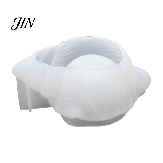 Coastal Decor Mold Conch Seashell Silicone Mold, 3D Sea Shell Candle Soap for Plaster Resin Casting Epoxy, Easy Demold Flexible Molds Jewelry