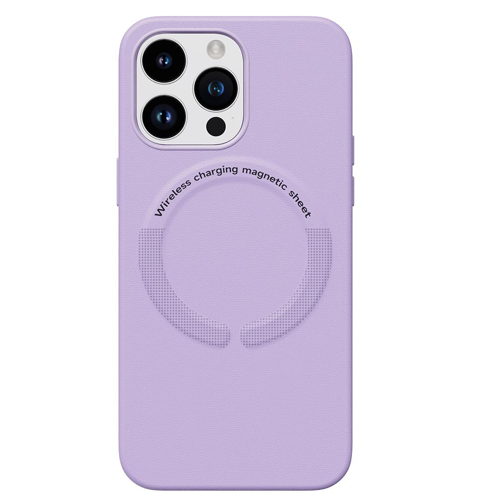 Кожаный чехол для Magsafe с беспроводной зарядкой iPhone 15 14 13 Pro Max 12 13 Pro 14 Pro iPhone14 противоударный чехол для телефона Капа