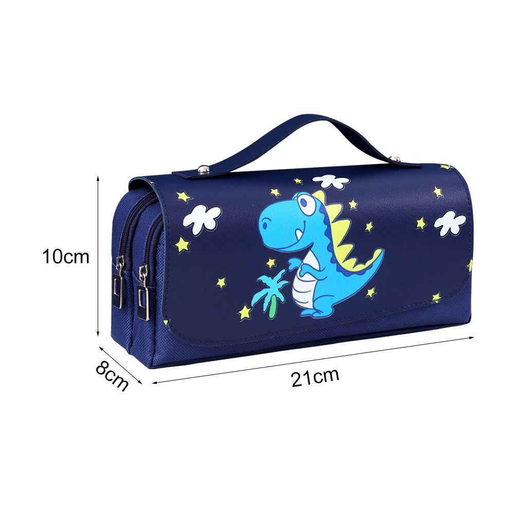 Высококачественная многослойная сумка для ручек большой емкости, сумка для хранения карандашей, чехол для канцелярских принадлежностей