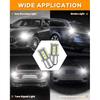 Qoope 1157 LED Bulb White 2357 2057 BAY15D 7528 LED Bulbs Replacement For Brake Tail Backup Reverse Lights, Turn Signal Bulb, RV Camper Trailer 5Th