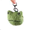 Earphone Storage bag Couple Gift Mini Wallet Keychain Frog Plush Coin Bag Zipper Coin Purses
