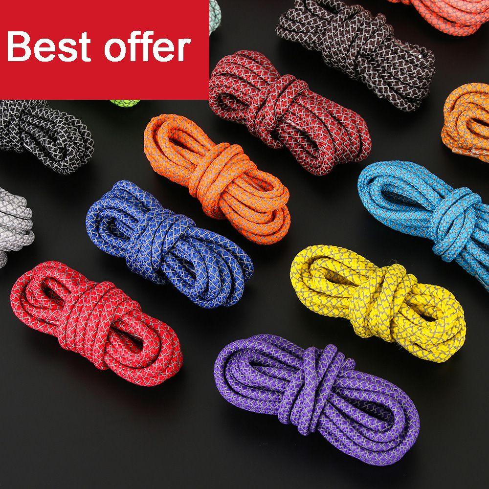 120cm Polyester Fluorescent Reflective Sport Shoelaces Sneaker Shoestrings Shoe Rope Shoes Lace