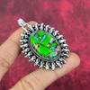 Fiesta Kingman Turquoise Pendant, 925 Solid Sterling Silver Gemstone Jewelry, Handmade Pendant, For Wedding Gift