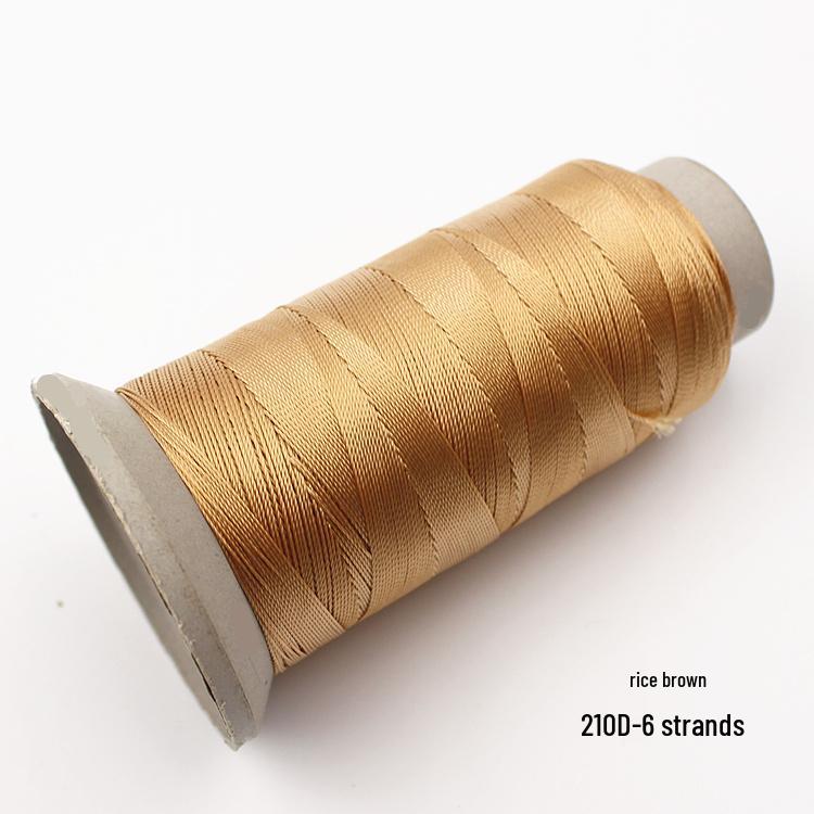 Sewing Thread: Large Spool for Leather, Sofa, or Jeans - High Strength Mercerized Thread