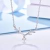Yilu You Antler Necklace for Women's Clavicle Chain Simple Temperament Personality Pendant