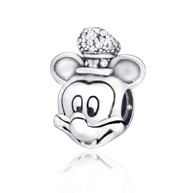 925 Sterling Silver Colorful Beads Transparent Shiny Row Clip Charm Fit Women Bracelet DIY Jewelry