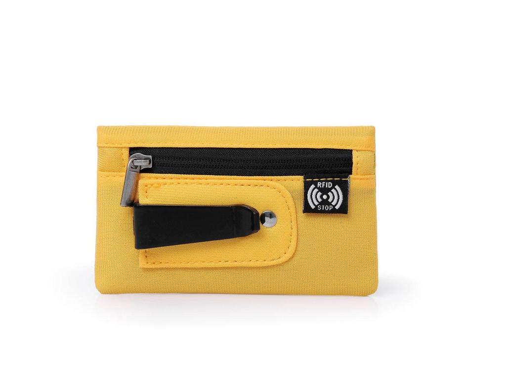 RFID Защитная поясная сумка от краж: Скрытый кошелек для монет и держатель для карт для путешествий на открытом воздухе