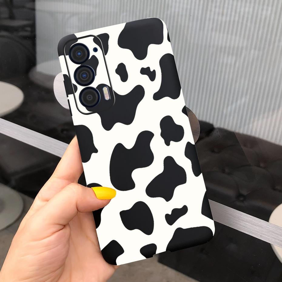 Силиконовый чехол для Motorola Edge (2021) / Edge 5G UW (2021) Модные чехлы для телефона с рисунком подсолнуха и ромашки для Edge 2021 XT2141
