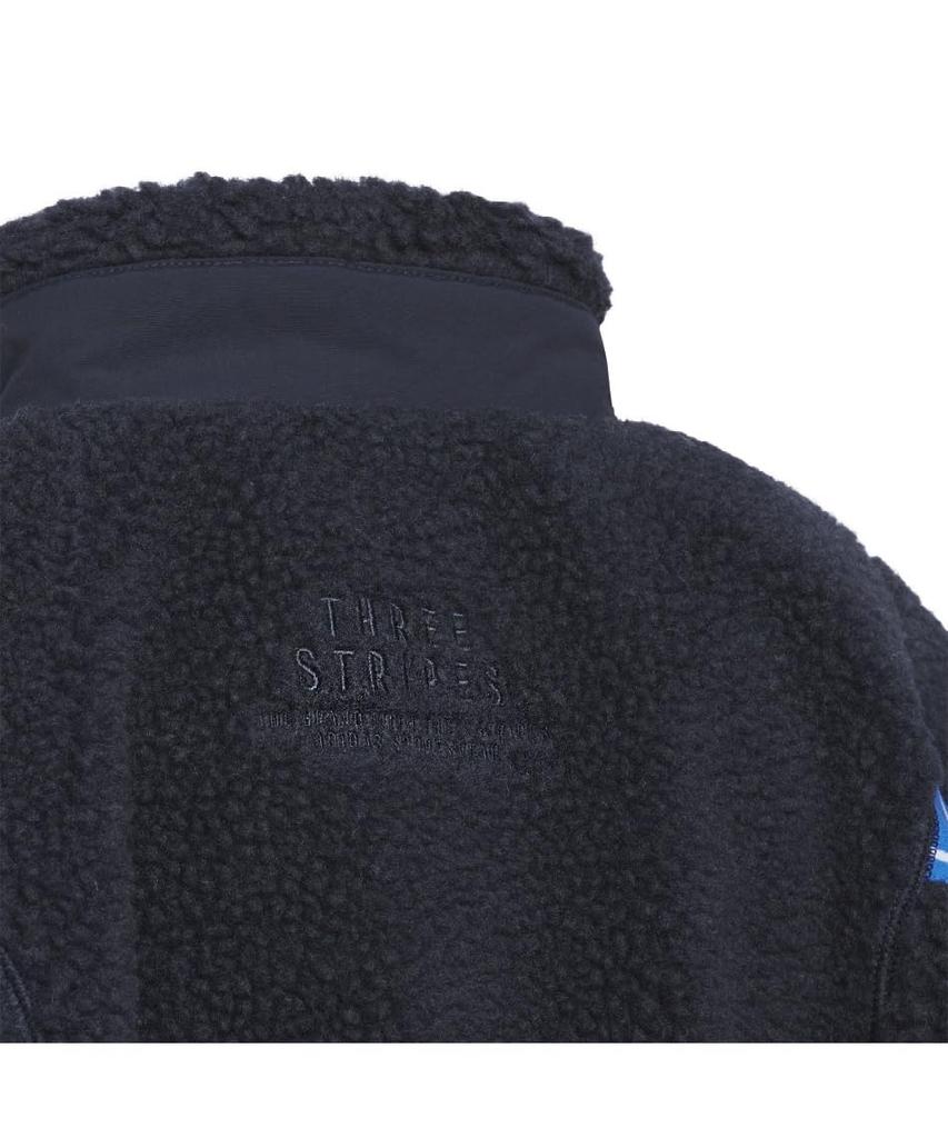 Детская свободная куртка Adidas Warding Pack Boa Legend Ink с полной молнией, KPX94, (JP4918)