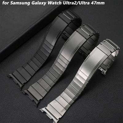 Ремешок из нержавеющей стали для Samsung Galaxy Watch 8 44мм 40мм 8 Classic 46мм Ultra 2025 Ремешок для Galaxy Watch 7 6 5 4 FE 44мм 40мм