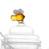 Медовый горшок Jar Многофункциональный кухонный инвентарь Контейнер для хранения стеклянных бутылок для офисного стола