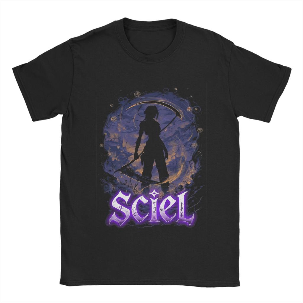 Maelle Clair Obscur Expedition 33 T Shirts Unisex 100 Cotton Vintage TShirt O Neck Tees Short Sleeve Clothing Plus Size