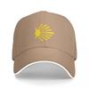 New Camino De Santiago Symbol Large Yellow Scallop Shell Cap Fashion Casual Baseball Cap Adjustable Hat Hip Hop Summer Baseball
