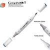 Graph'IT Graph'It Brush Marker Alcohol Marker - Double Tip - Cool Grey