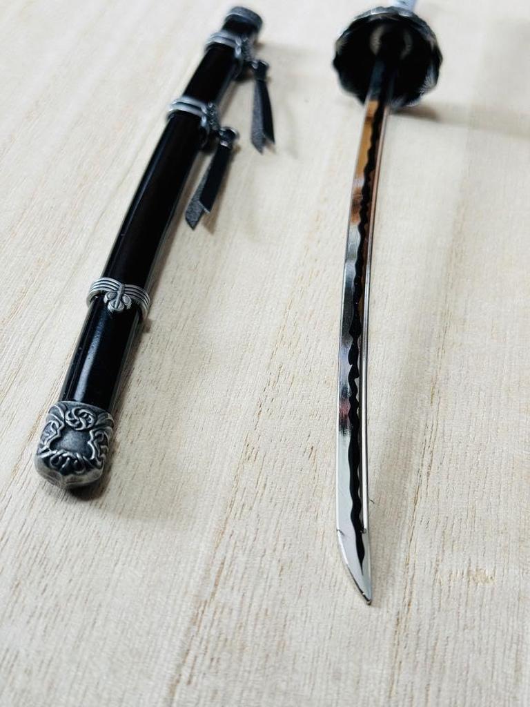 Fushigiri Kaimon SEKIRO Sword Mini Weapon Keychain Accessory Figure Doll Display PS4 PS5 Anime Game PC Computer Alloy Toy Metal Miniature Legend