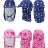 Flower Kids Beach Hat UV Protection Sunshade Swimming Cap Flap Cap Kids Sun Hat  Swimming