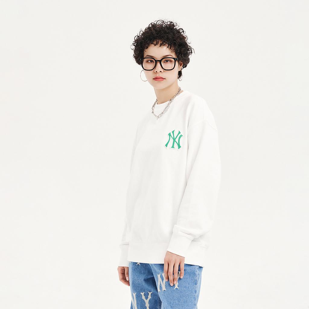 New MLB New York Yankees Sweatshirts Unisex White 3AMTD0131-50IVS