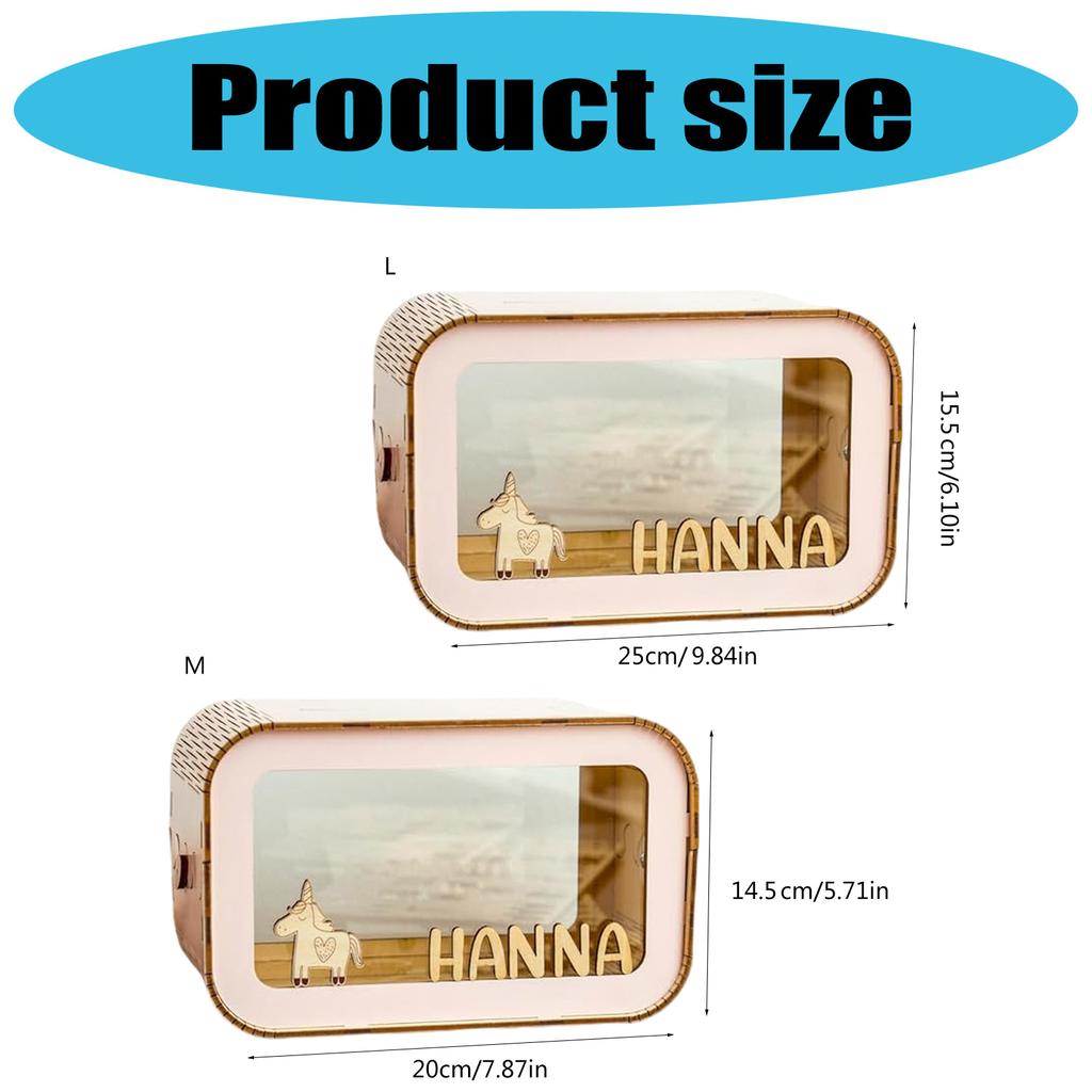 Unique Cartoon Saving Box Piggy Banks for Children Room Encouraging Good Financial Habits Easy Access Coin Slot