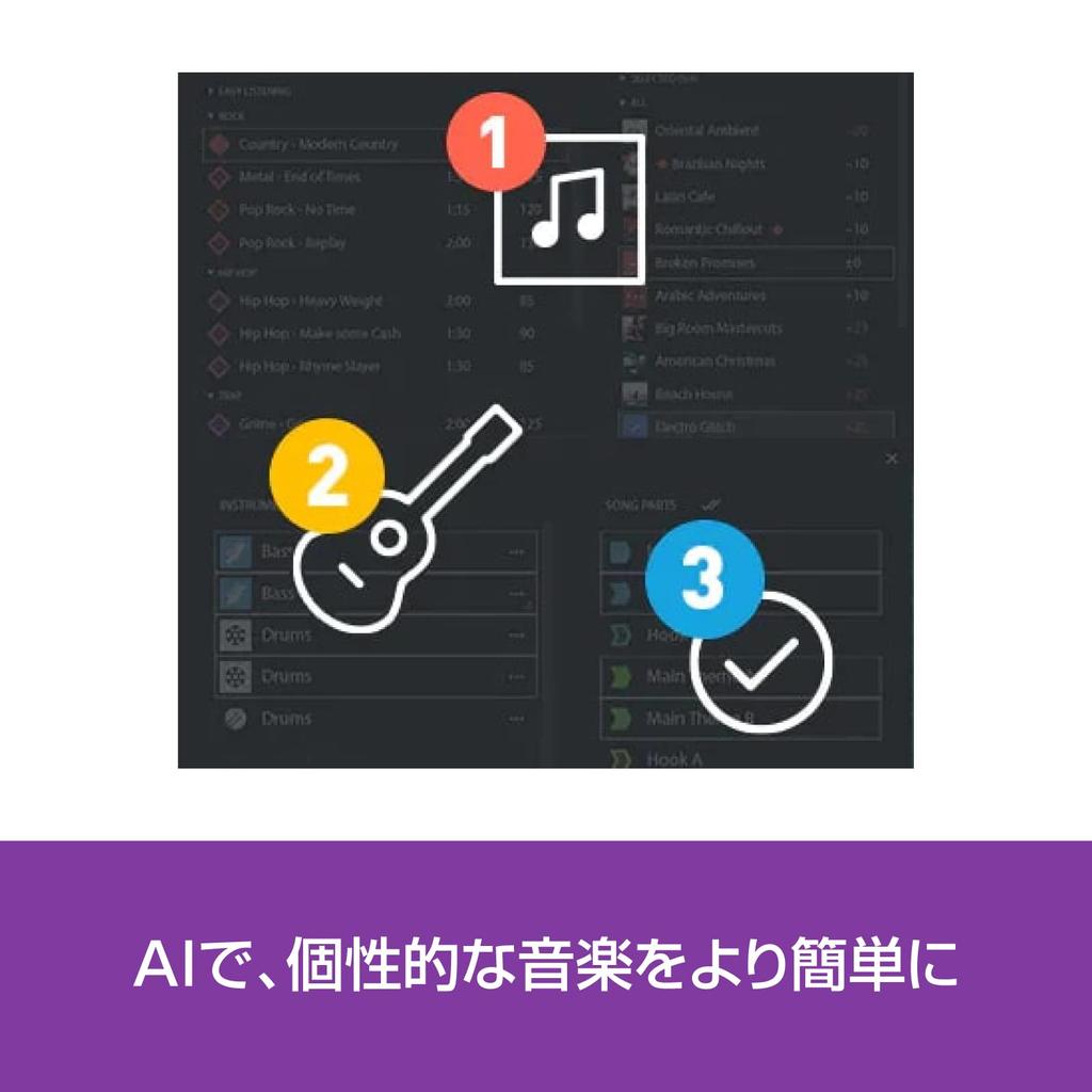 Sourcenext MUSIC MAKER 2023 PREMIUM (Previous Version) Music Composition Software Windows Compatible