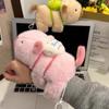 Kawaii Capybara Slap Bracelet Snap Wrap Cute Wristband Bracelet Cartoon Capibara Doll Hand Ring Clap Circle Toy Party Favor Gift