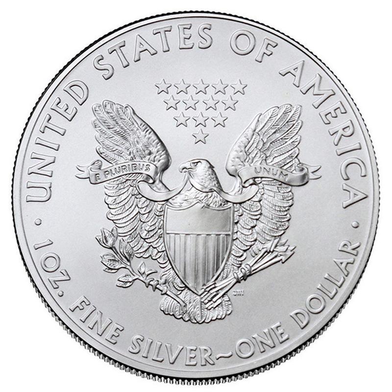 Монета United Statue Of Liberty Challenge 2021 года из чистого серебра, коллекционная Америка Ко