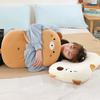 Подушка-кошка Животная декоративная подушка Длинная подушка Кукла-прищепка для ног Мягкая с медленным восстановлением Съемная и моющаяся подушка для сна в офисе