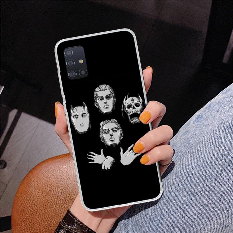 JoJo Adventure Killer Queen Phone Case For Samsung Galaxy A52 A32 A22 A12 A51 A31 A50S A30S A20S A10S Note 20 Ultra 10 Plus S10