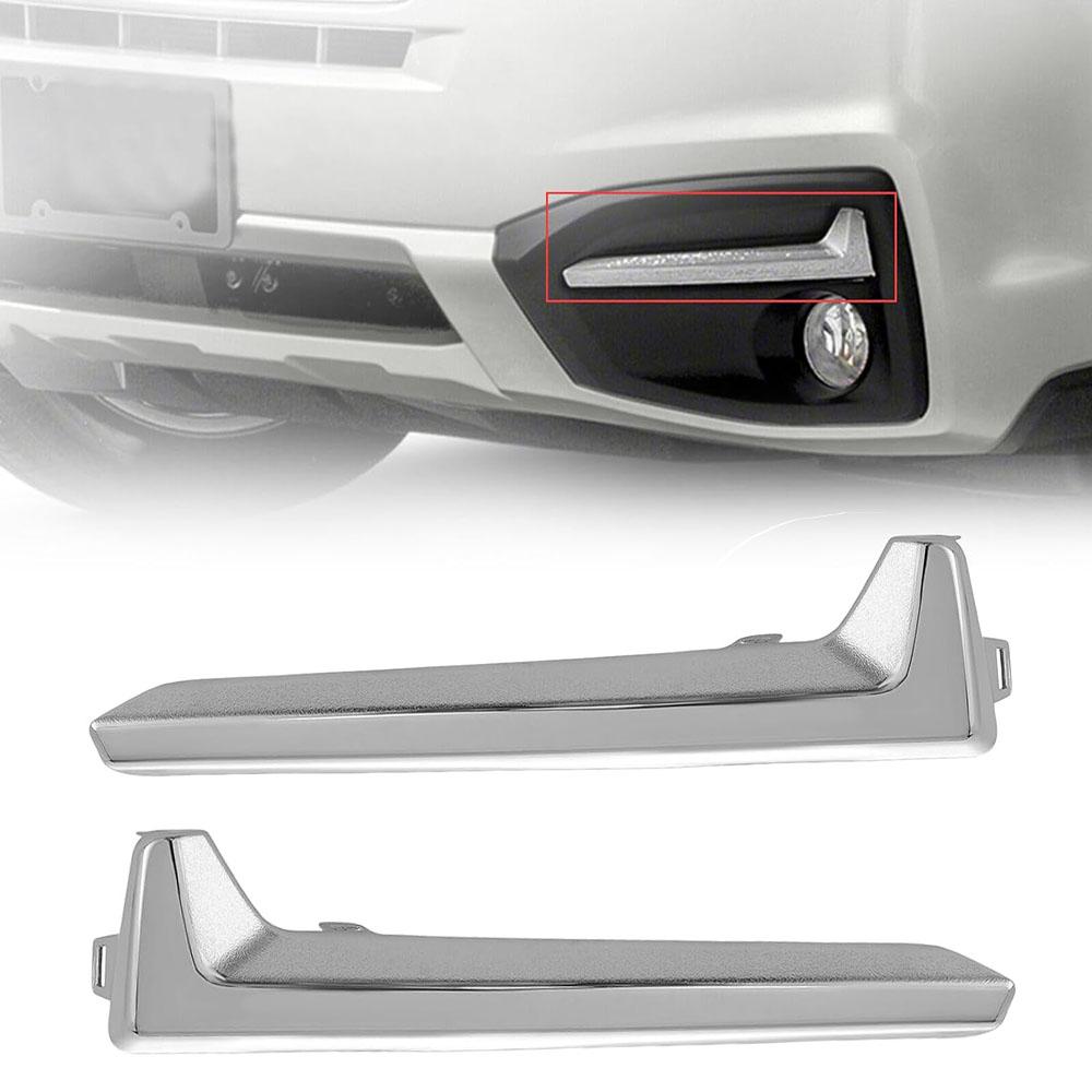 Передняя левая правая накладка молдинг бампера для Subaru Forester 2017 2018