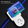 Tuya WIFI Digital Power Meter Socket  KWh Energy Meter  Overvoltage Protection Socket  AC 220V EU Plug