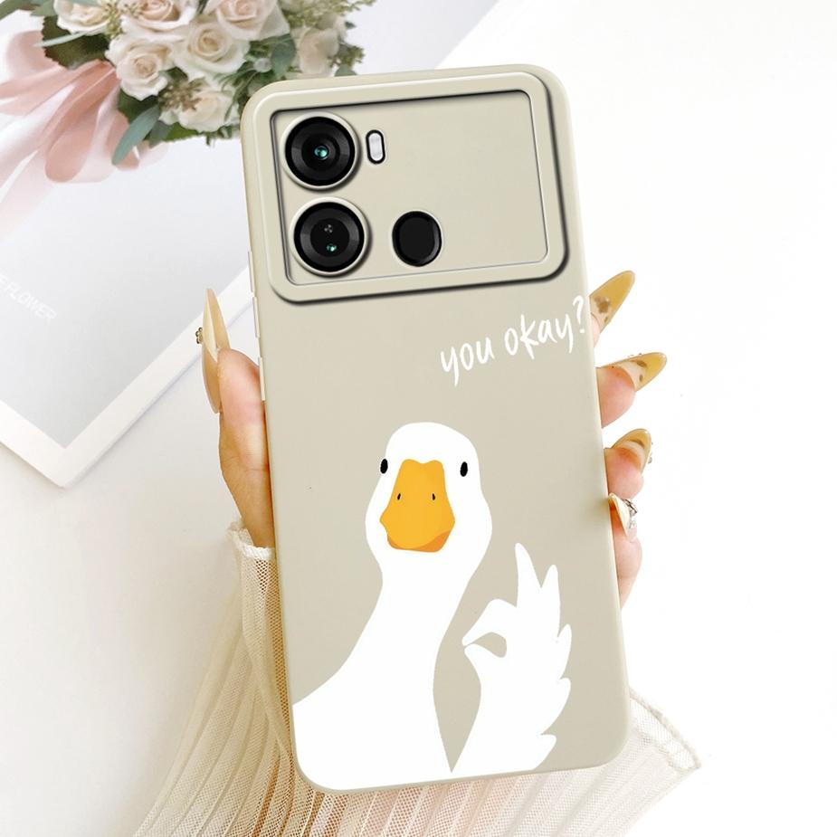 Чехол для Itel P40 Plus P683L Милый Мультяшный Кролик Мягкий Силиконовый Чехол для Телефона Для Itel P40 P 40 ItelP40 P40+ Задняя Крышка Fundas