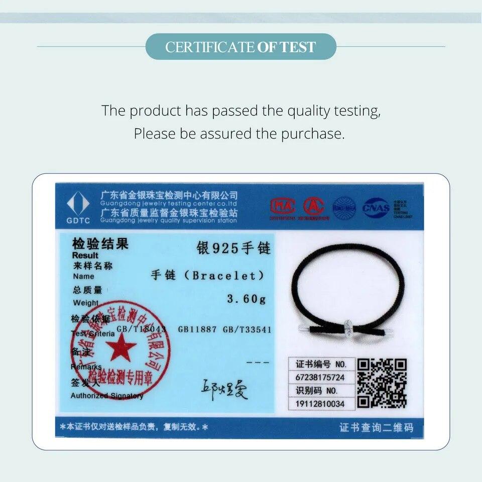 BAMOER ручной работы из стерлингового серебра 925 пробы, красные подвески на удачу, браслет для женщин и мужчин, красный, черный, регулируемая веревка, ювелирные изделия