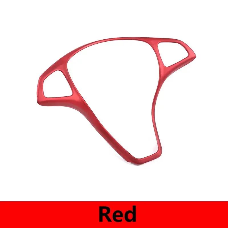 For Mercedes Benz C E Class GLC CLA GLA W205 W213 X253X156 Car Steering Wheel Decoration Frame Cover Trim Stickers Car Accessory