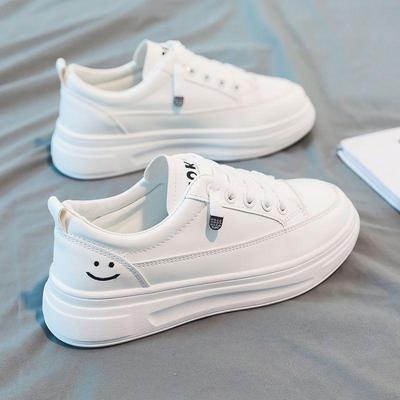 Женские универсальные белые кроссовки - Повседневная весенне-летняя модная спортивная обувь
