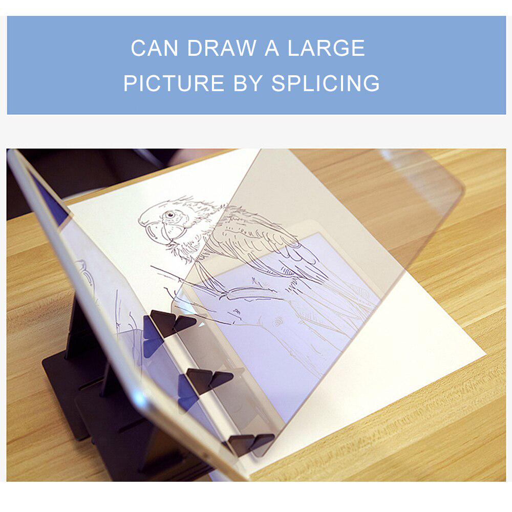 Kid Drawing Panel Tracing Board Copy Pad Crafts Portable Zero-based Painting Mold Sketch Art Tool