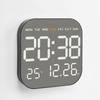 ABS Digital LED Clocks Wall-mounted Display Table Clock New Electronic Wall Clock Bedroom