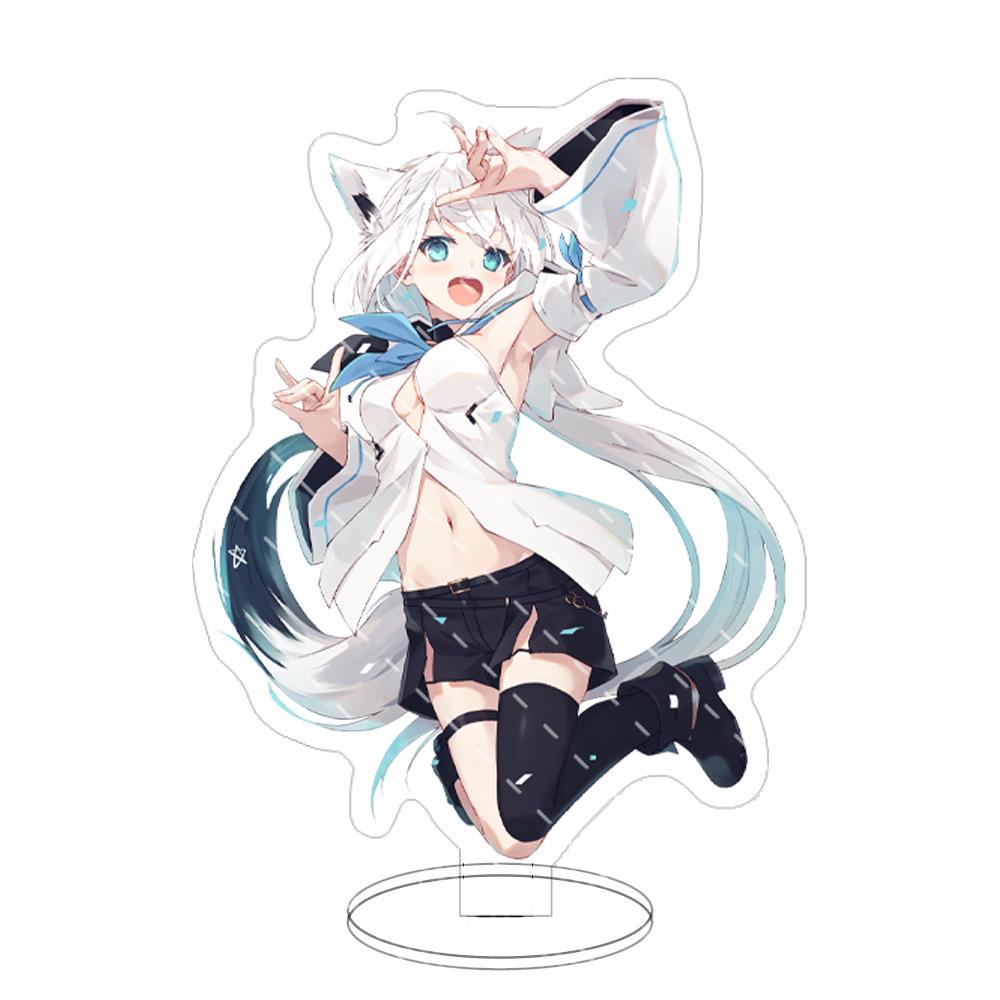 15 см Hololive Vtuber аниме фигурки косплей акриловые подставки модель изысканные грили декор стола милый стоящий знак фанаты подарок горячий