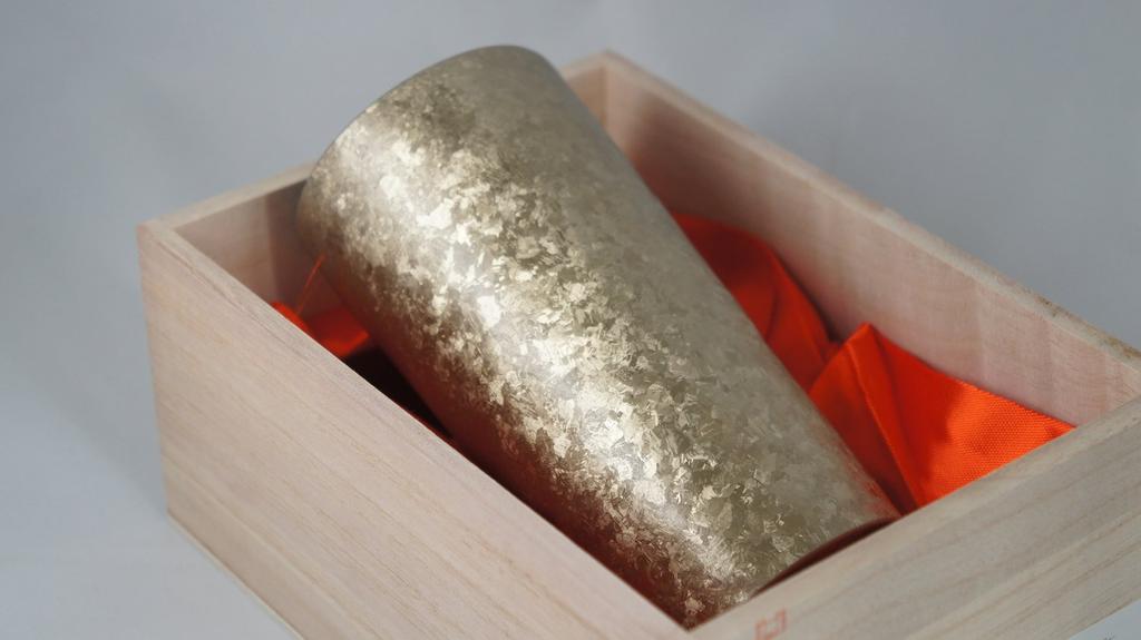 HORIE Сделано в префектуре Ниигата Титановый двойной барабан Печь для изготовления PREMIUM 350cc Gold T08KM350 Tsubame,