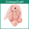 Plush Pink Rabbit Toy Stuffed Doll Cute Bunny Toys Kids Gifts Home Decoration