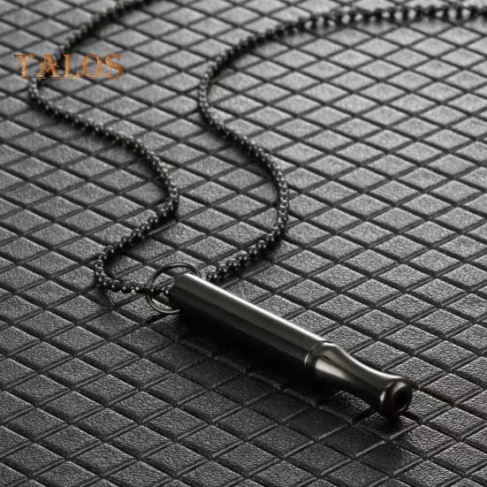 Ожерелье из нержавеющей стали с подвеской для дыхания, осознанного расслабления, здоровья, улучшенного дыхания, снятия стресса