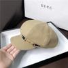 Beret Female British Retro Sunscreen Newsboy Hat Foreign Style Fashion Sweet Octagonal Hat