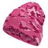 Factory Best Sale Custom Teal Heart Camo Print Cuffed Knit Beanie Men Women Winter Warm Outdoor Skull Cap for Wear