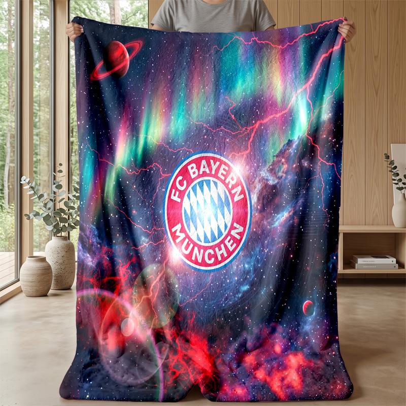 Bayern Munich Theme blanket Soft Flannel Blanket Plush Throw Blanket Cozy Sofa Bed Blanket for Home Decor