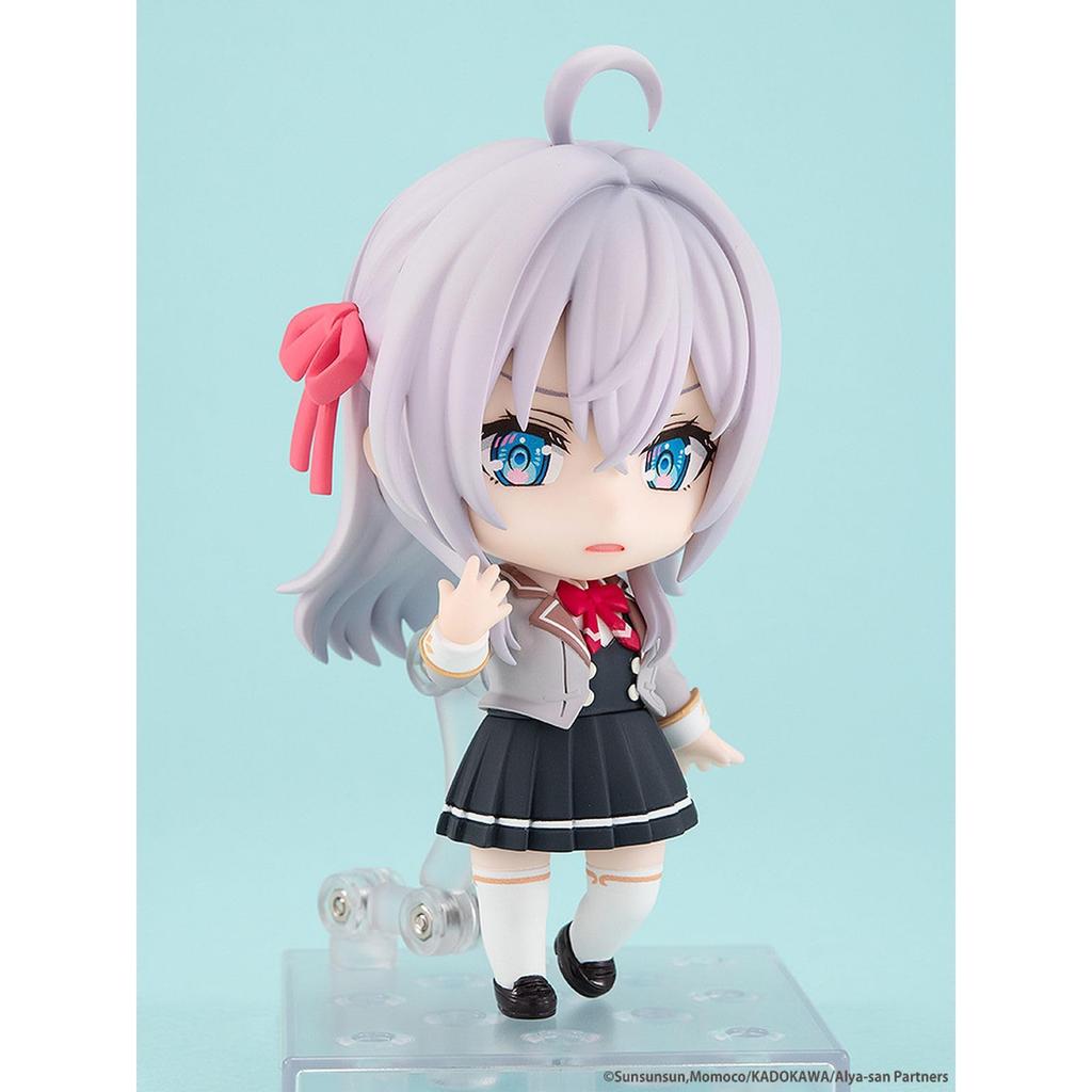 KDcolle Nendoroid: Alya-san, the Girl Next Door Who Sometimes Whispers In Russian, Alisa Mikhailovna Kujo, Non-scale Plastic Painted Action Figure