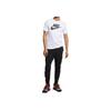 Nike Футболка Nsw Icon Futura Casual Sport с дышащим принтом и коротким рукавом, с круглым вырезом, мужская, белая AR5004-101