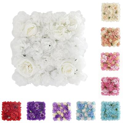 35x35 см DIY искусственный цветок стены поддельные розы украшения для свадебного фона
